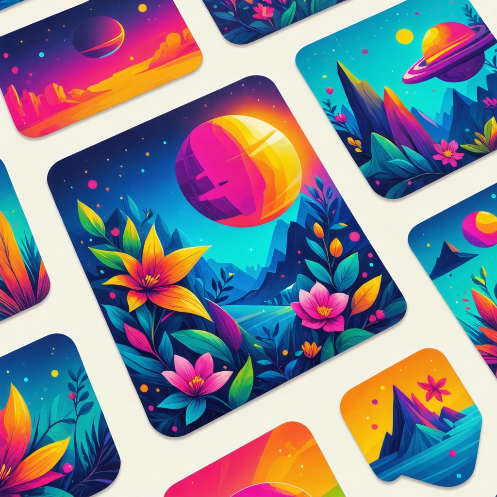 Нейросети для создания наклеек: новый виток в дизайне стикеров для товаров